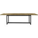 Geneve 80 X 40 inch Natural Outdoor Extension Dining Table